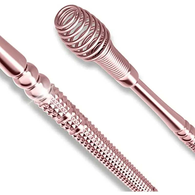 Rose Gold Stainless Steel Spiral Earpick