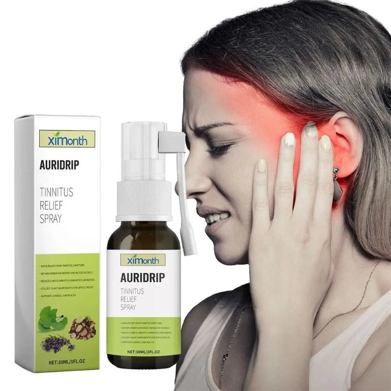 30Ml Tinnitus Relief Spray Relieve Tinnitus Discomfort in the Ear Clean Earwax Ear Drops anti Tinnitus Earwax Removal Spray